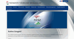 Desktop Screenshot of nvsz.hu